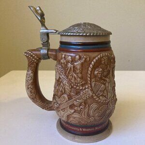 Vintage Avon country & western stein mug
